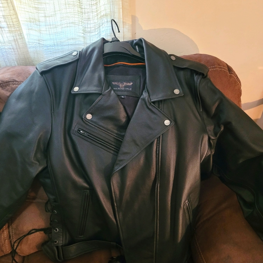 Wilson Leather Motorcycle Jacket